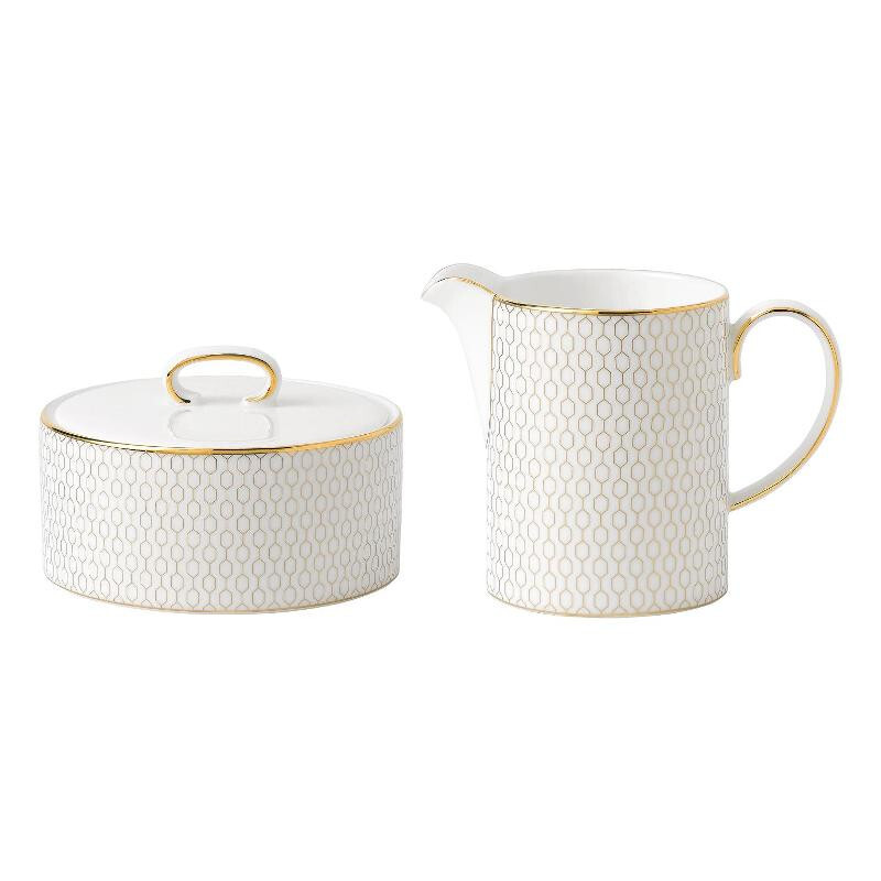 

Сахарница Arris с насадкой 2 шт Wedgwood, белое золото