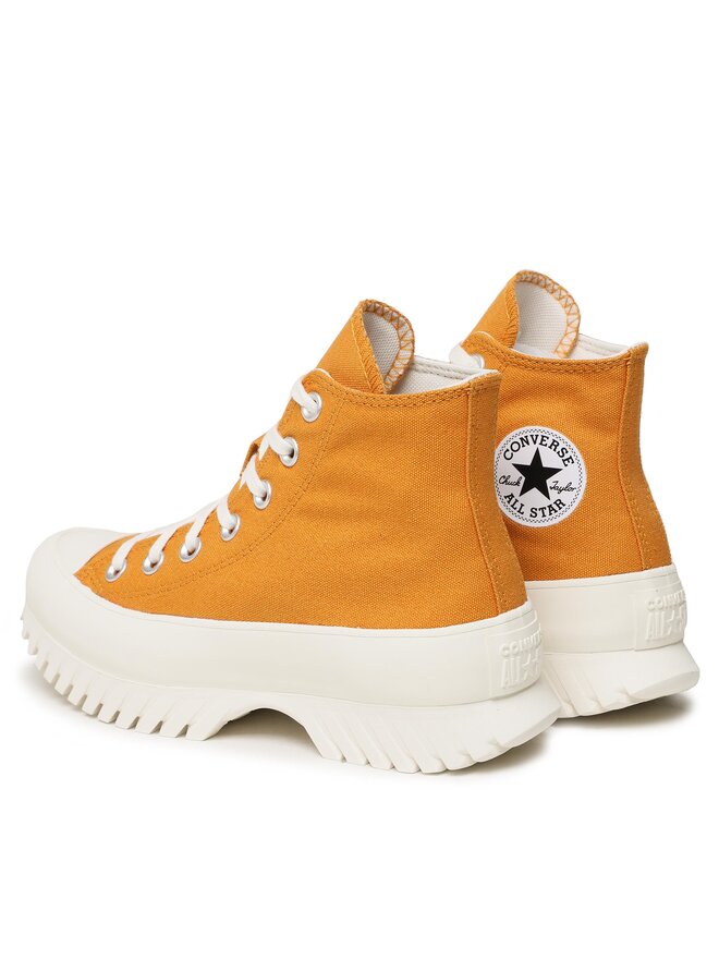 Тканевые кроссовки Chuck Taylor All Star Lugged 2.0 Hi A06022C Converse, желтый — фото 3