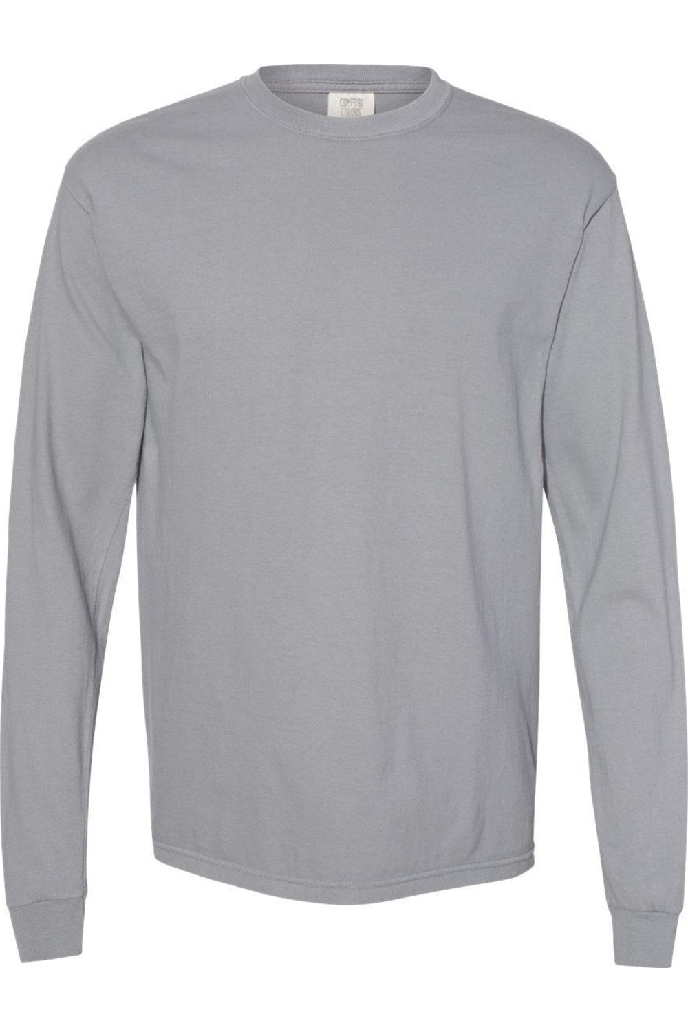 

Футболка Comfort Colors Garment-Dyed Heavyweight с длинным рукавом, цвет granite