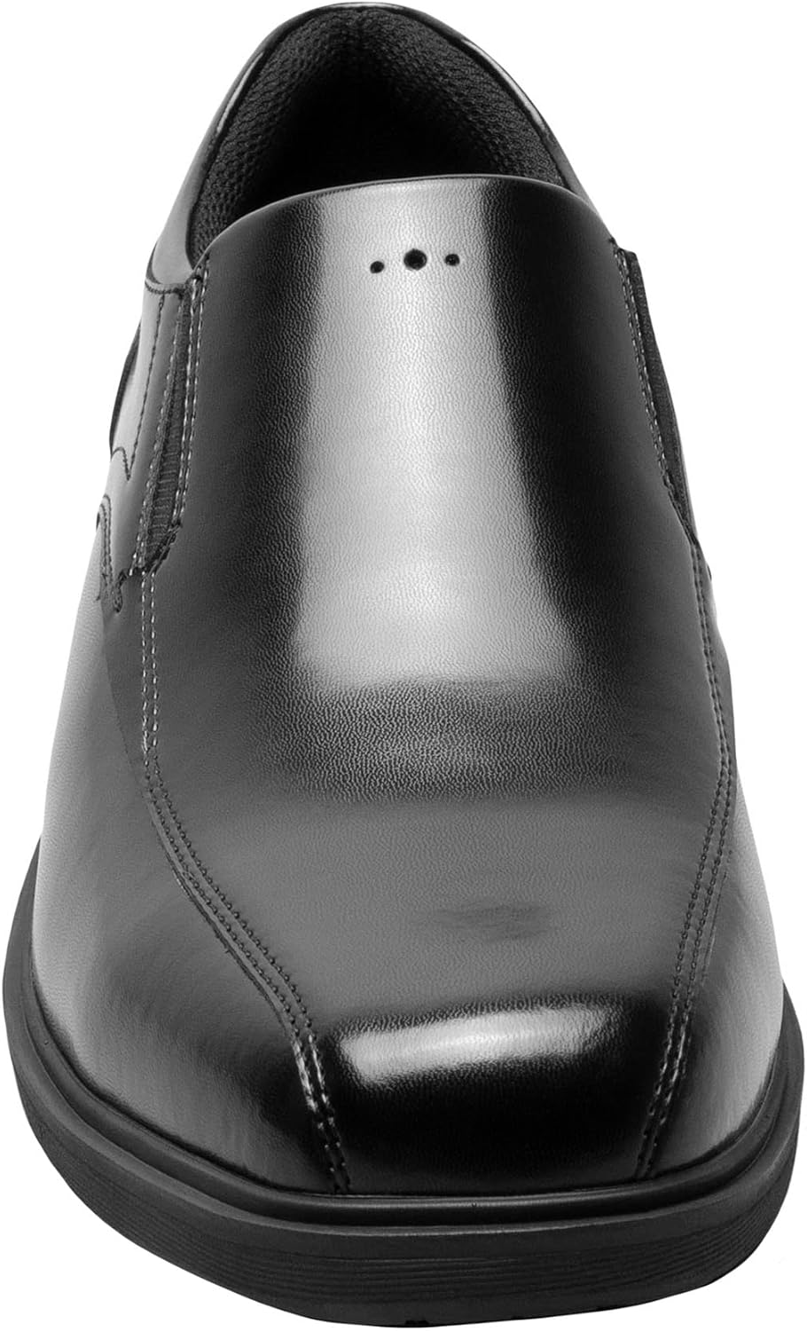 Мужские мокасины Nunn Bush Pro Bicycle Toe с технологией комфорта Kore Slip Resistant, черный — фото 3