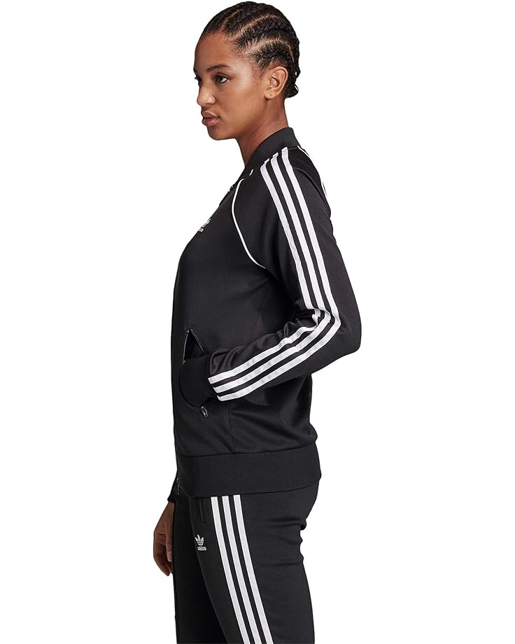 

Куртка Adidas Superstar Track Jacket, черный/белый