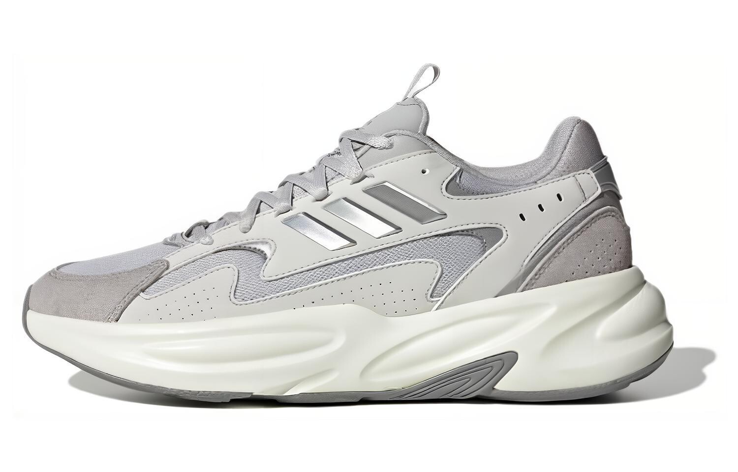 

Кроссовки adidas Ozelia Lifestyle Shoes Unisex Low-top White/Silver, светло-серый