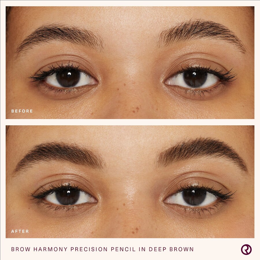 Карандаш для бровей Brow Harmony Precision Rare Beauty by Selena Gomez, 0.003 oz /0.08g, Deep Brown — фото 2