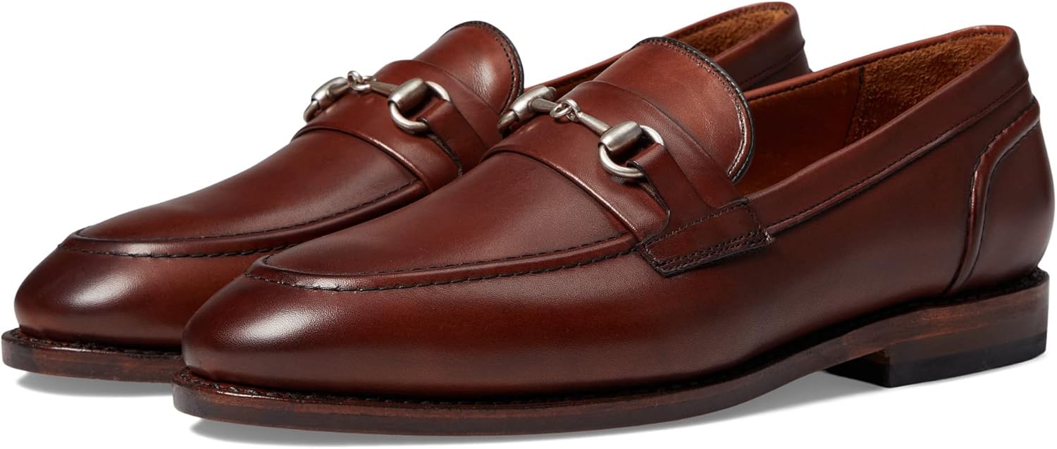 

Мужские лоферы Allen Edmonds Randolph с перемычкой, Dark Chili