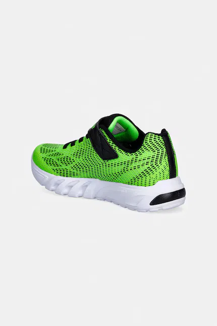 Кроссовки детские Flex-Glow Elite-Vorlo Skechers, зеленый — фото 3