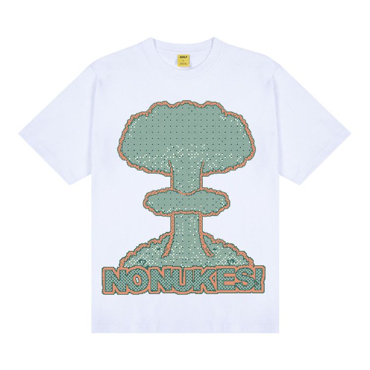 

Футболка GOLF WANG No Nukes Pixel Tee, White