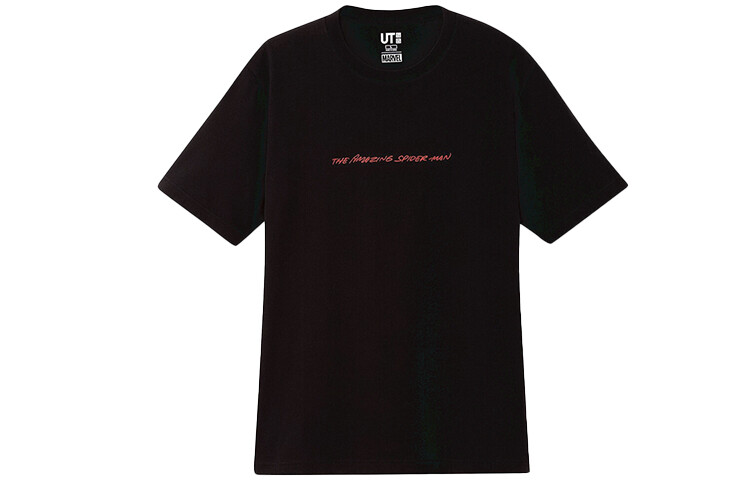 

Футболка унисекс черная Uniqlo, черный