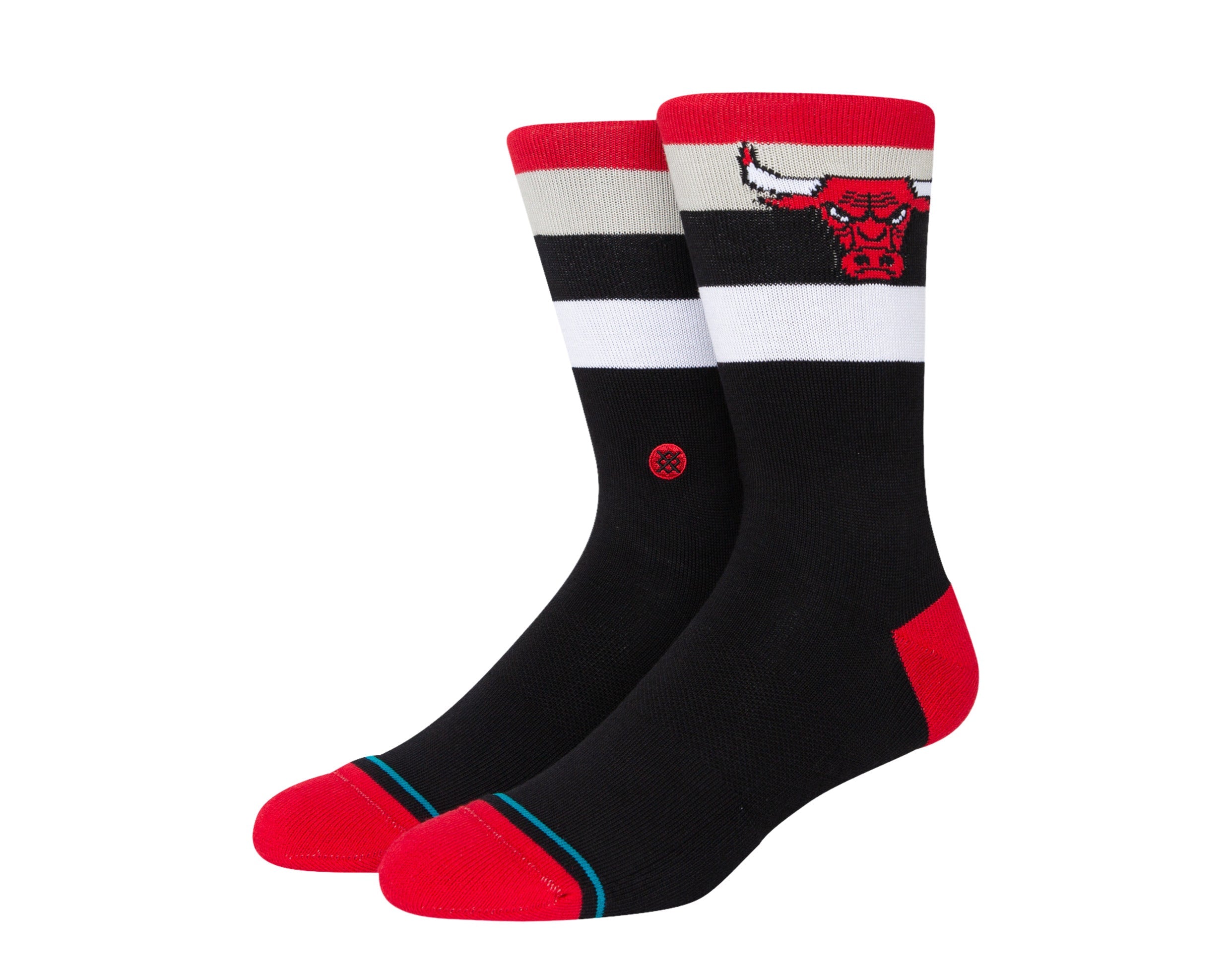 

Носки Stance x NBA Bulls ST Crew красные/черные A555C22BUL-RED