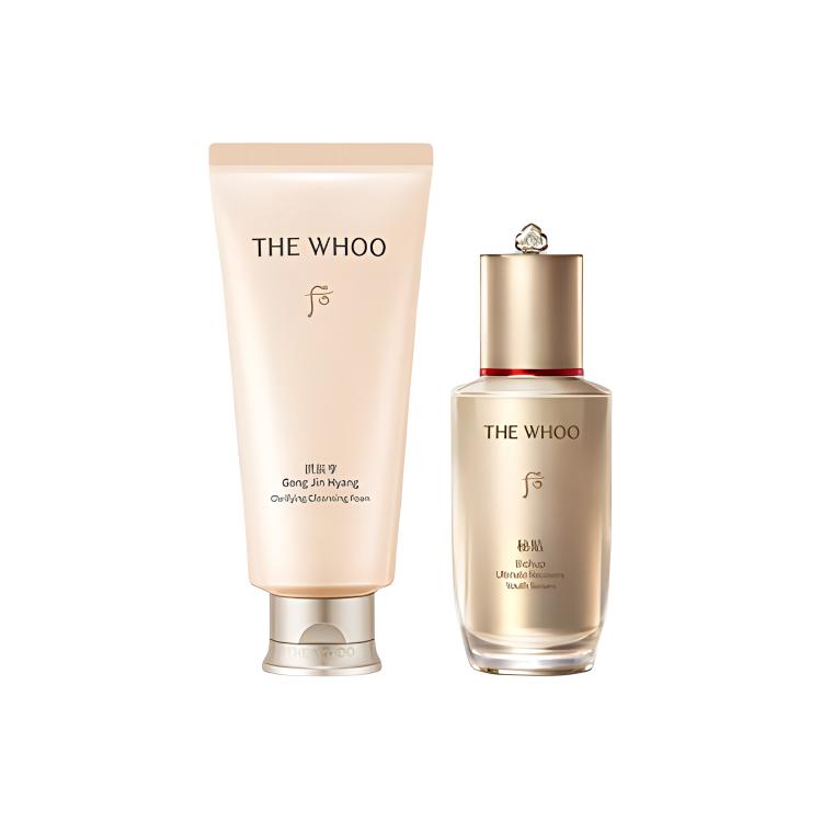 

Набор для ухода за кожей chunchen enjoy pure cleanser ultra-powerful bottle serum hydrating repair 180мл+50мл The History Of Whoo