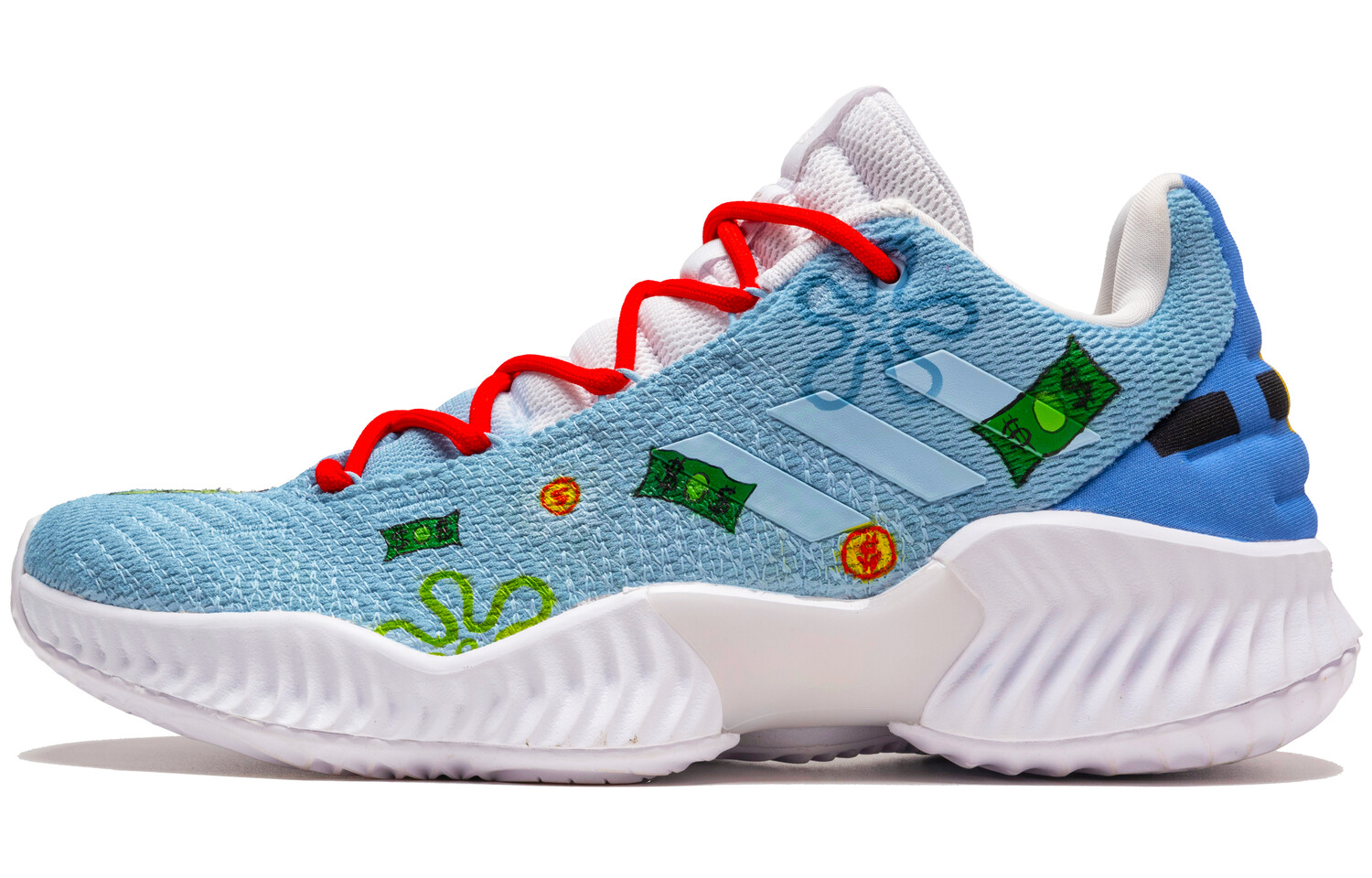

Баскетбольные кроссовки Pro Bounce 2018 мужские с низким верхом зеленые Adidas