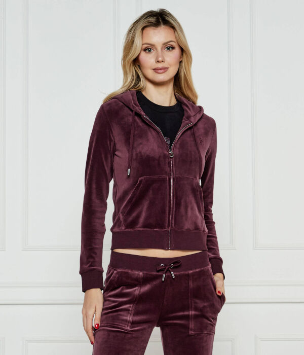 

Толстовка женская Juicy Couture велюровая, фиолетовый