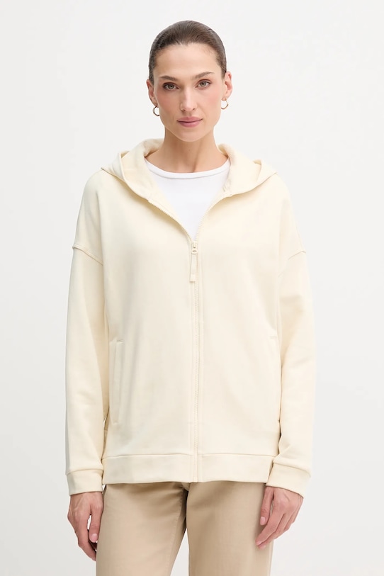 

Хлопковая толстовка United Colors Of Benetton, бежевый