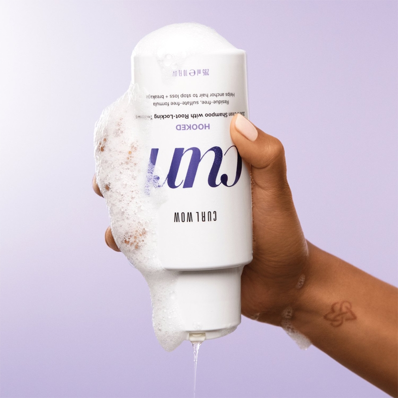 Питательный шампунь Curl Hooked для волнистых и вьющихся волос Color Wow, 295 мл — фото 3