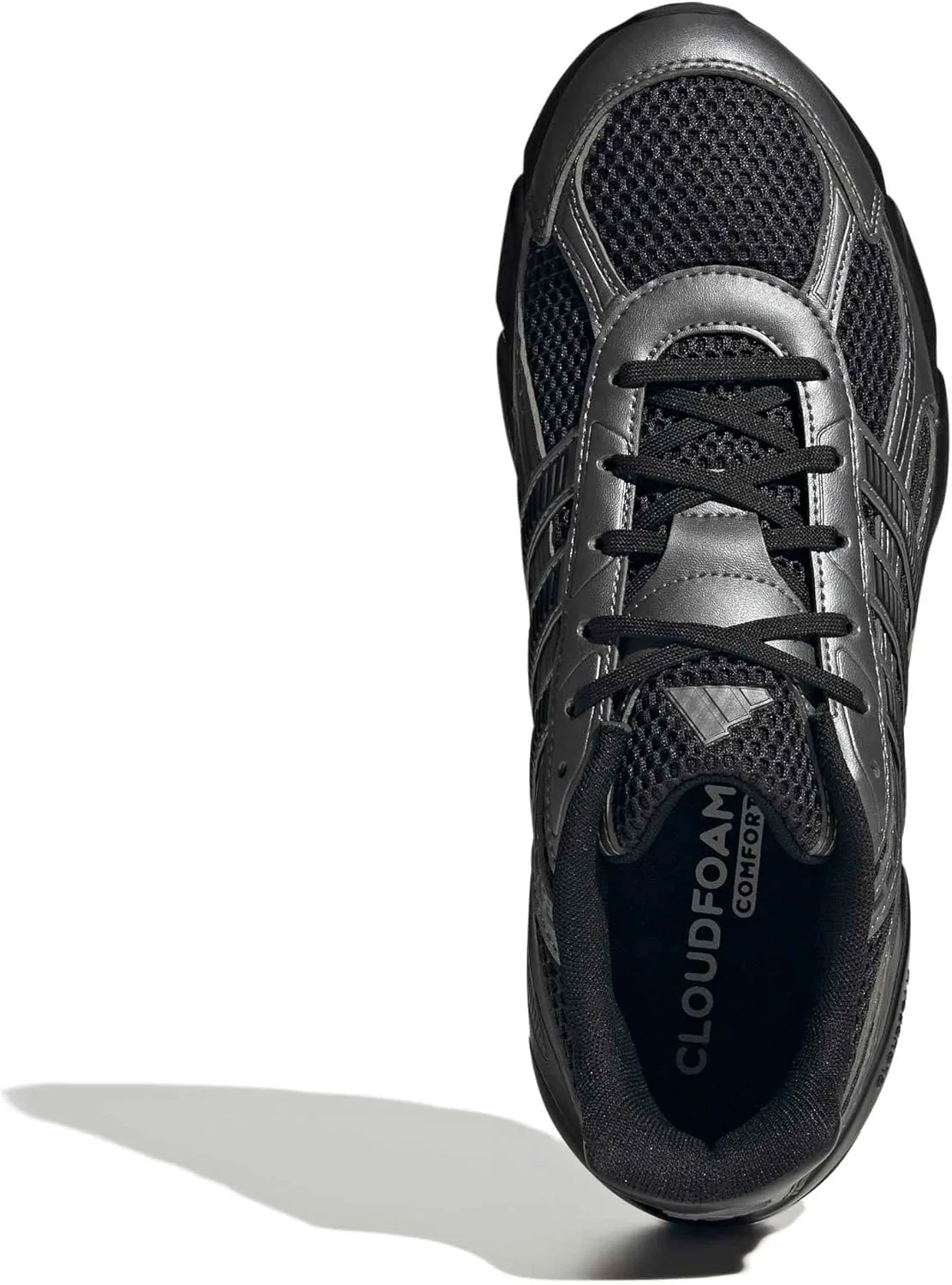 Кроссовки Adidas Mens Technochaos 2000, черный/металлик — фото 2