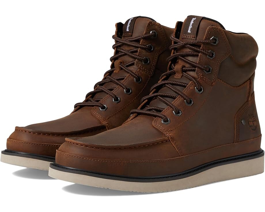 

Ботинки Timberland Newmarket Mid Lace Up, цвет Dark Brown Full Grain