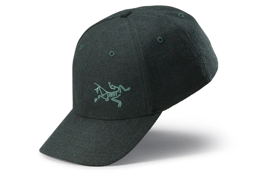 

Кепка Arcteryx с логотипом, черный / зеленый