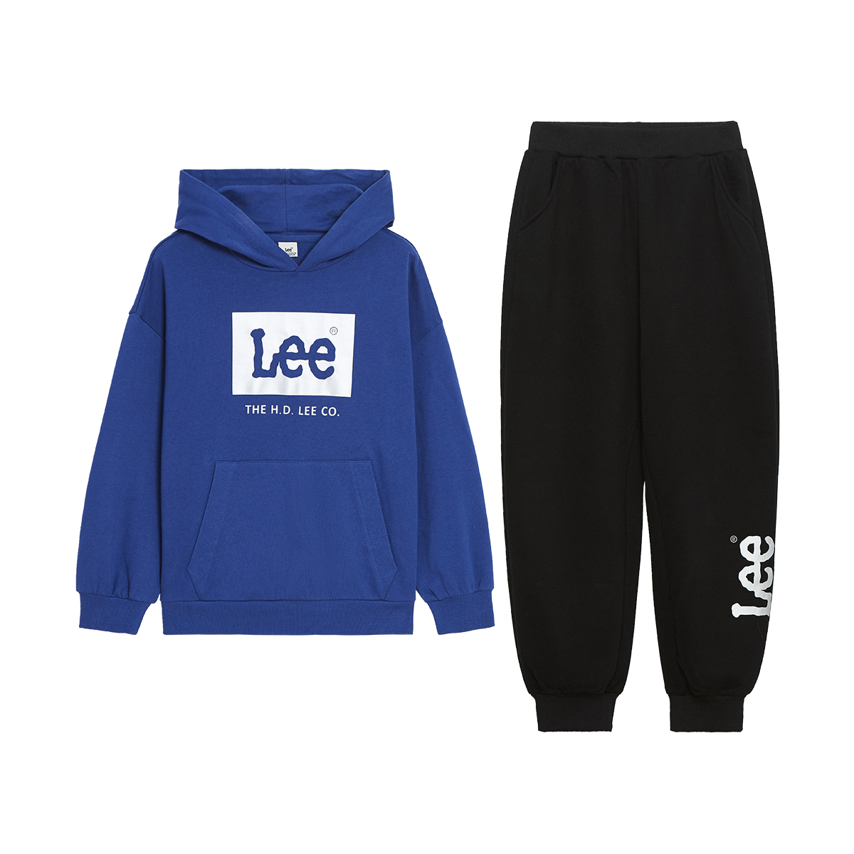 

Повседневная спортивная одежда для подростков Lee, темно-синий/черный