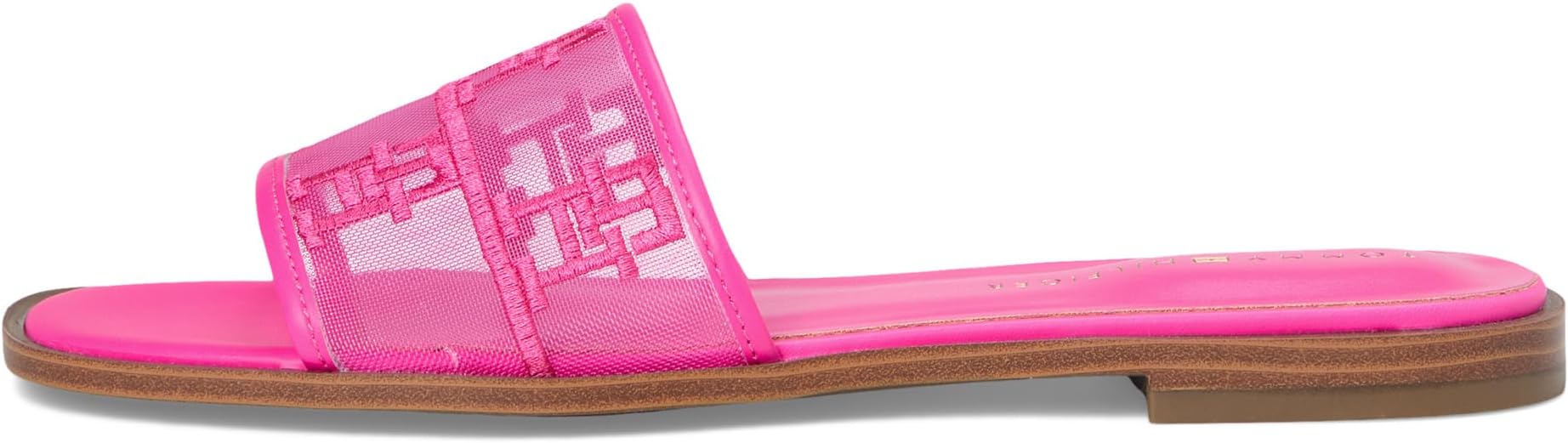 Сандалии Tommy Hilfiger Tesia, цвет Medium Pink Mesh Logo — фото 4