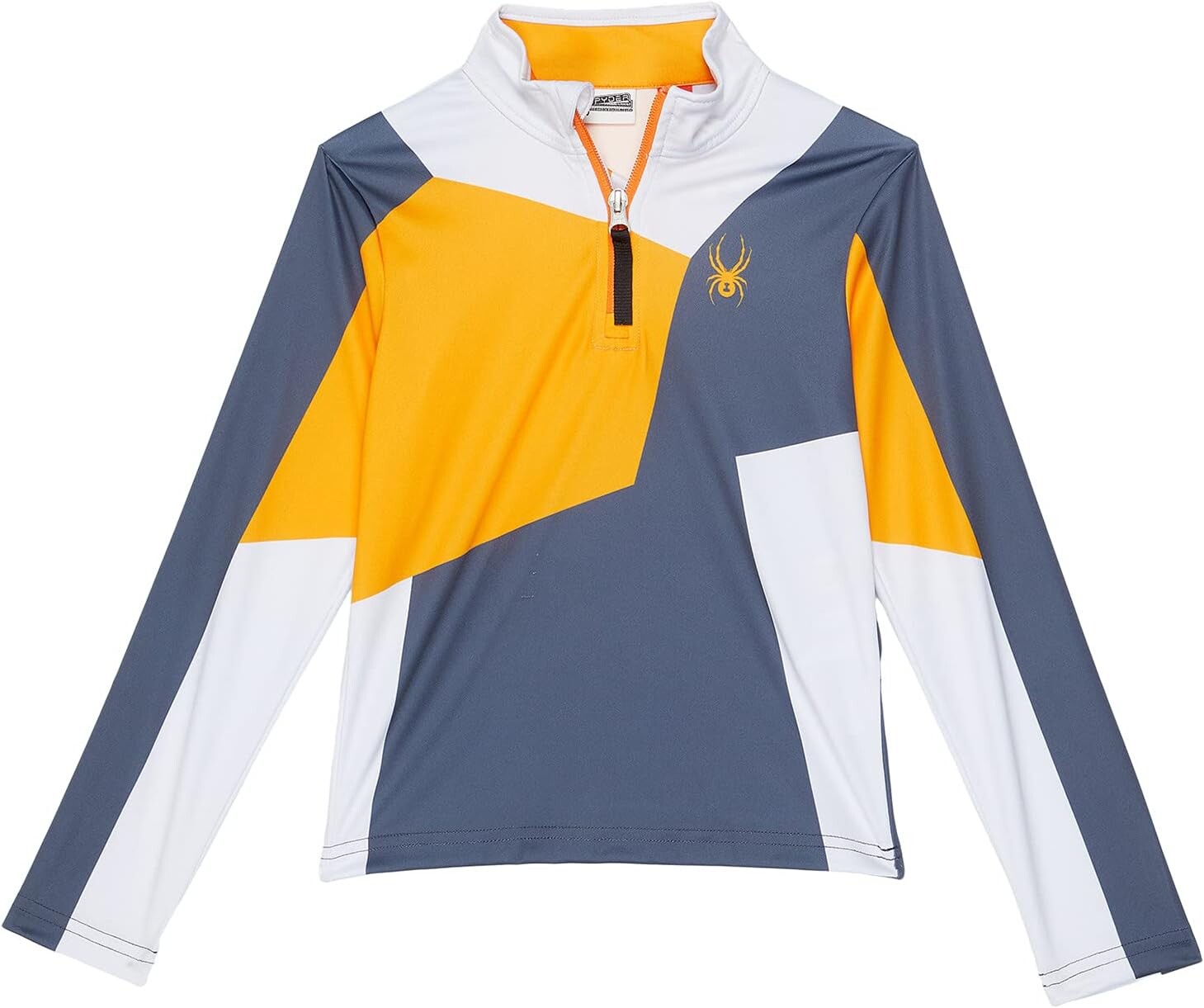 

Футболка Spyder Kids Ambush Zip T-Neck, цвет Novelty Gray