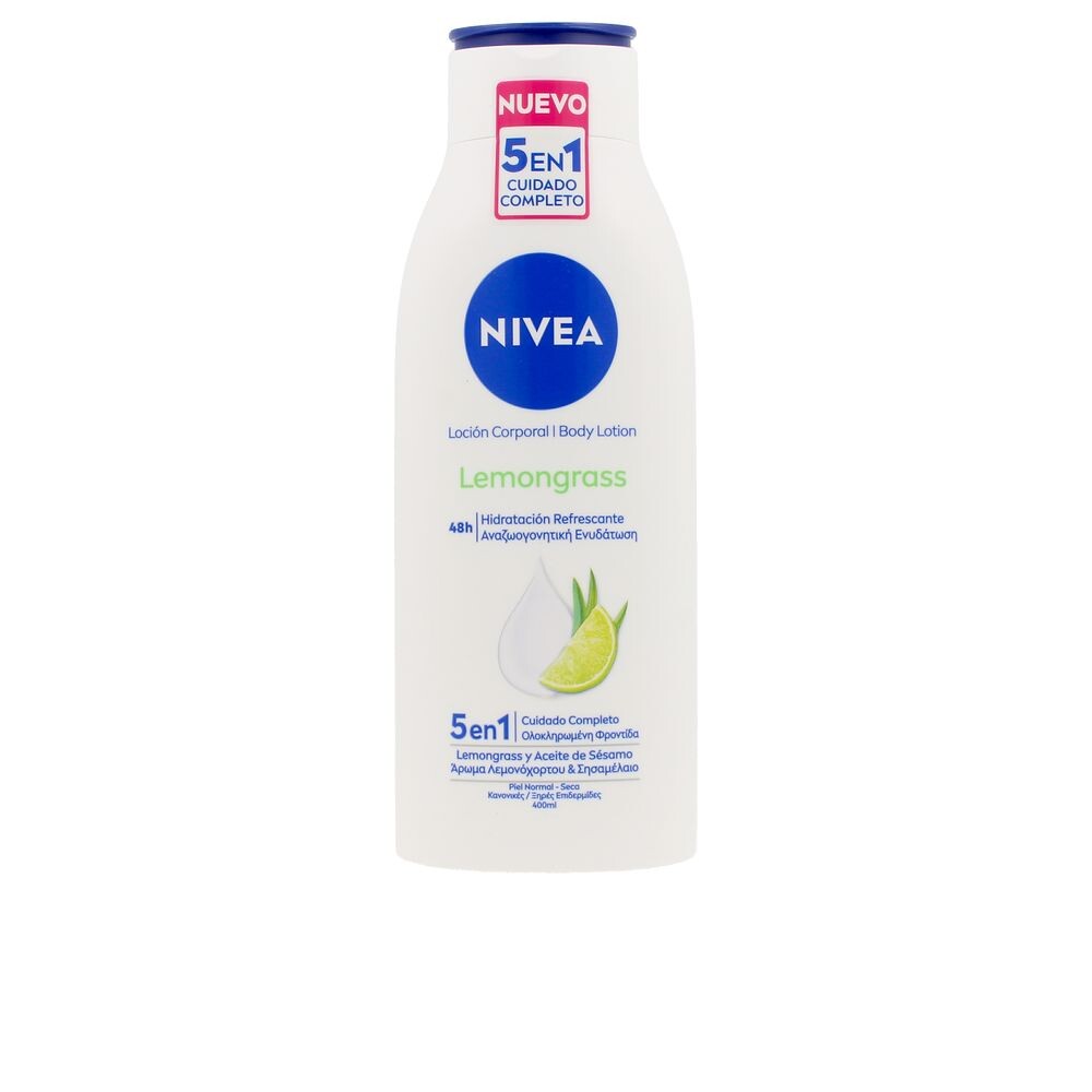 

Увлажняющий крем для тела Lemongrass Loción Corporal 5 En 1 Nivea, 400 мл