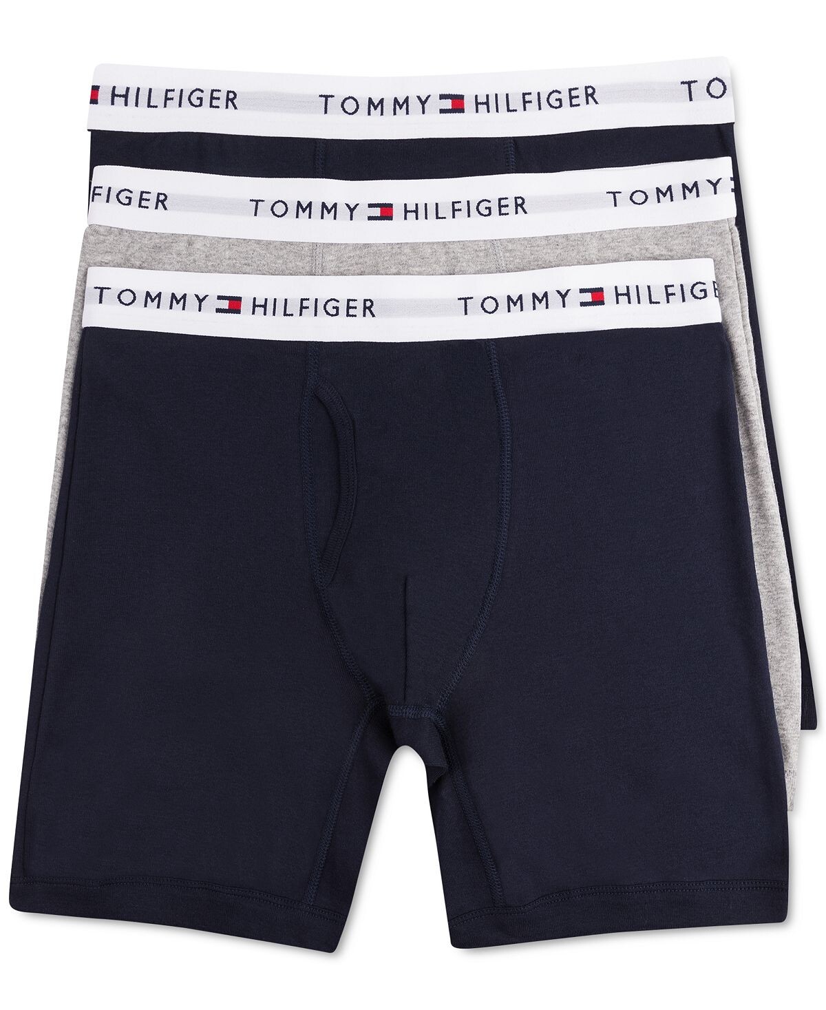 

Мужские 3-комп. Классические хлопковые трусы-боксеры Tommy Hilfiger