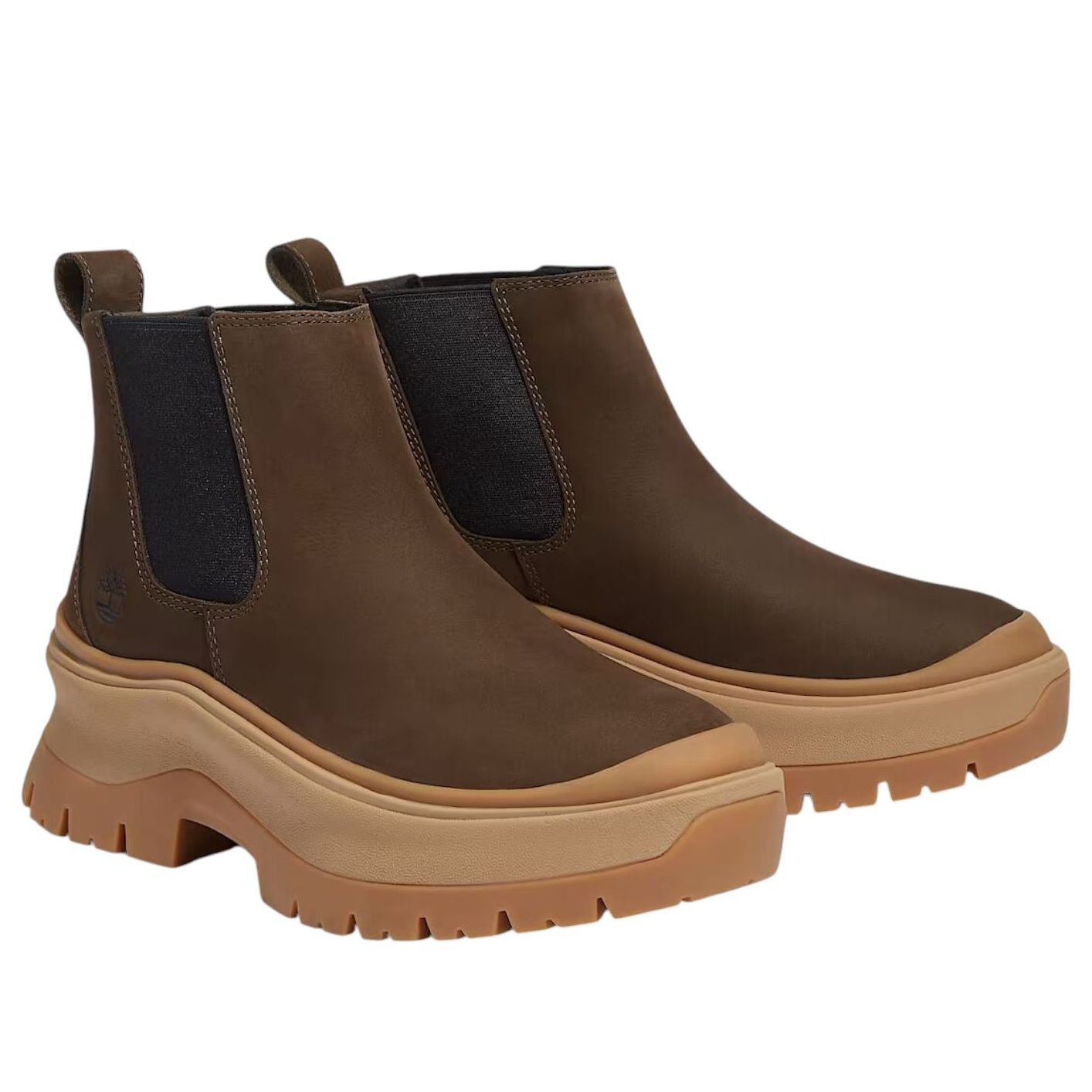 Ботинки (WMNS) Timberland Roxie Lane Chelsea Boot 'Dark Brown Nubuck' — фото 3