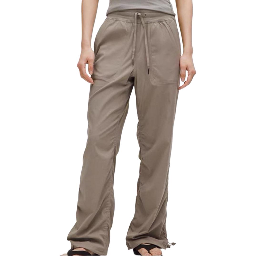 

Повседневные брюки женские светлый айвори Lululemon, oak/shok