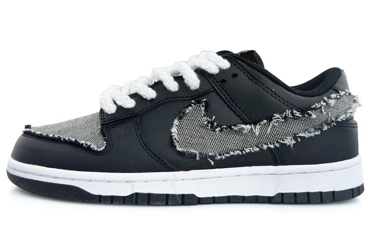 

Кроссовки Nike Dunk Skateboarding Shoes Women's Low-top Gray, черный