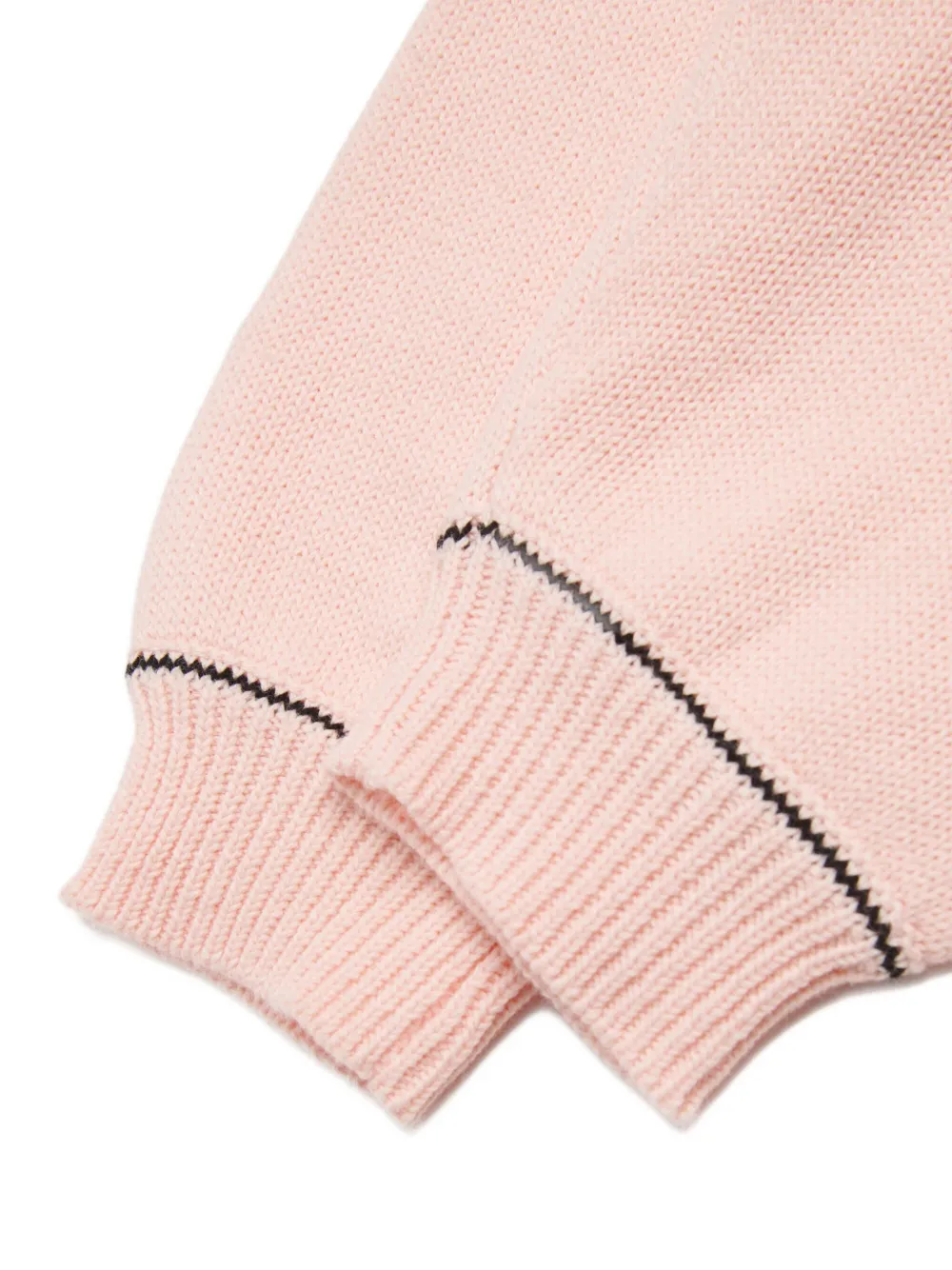 Брюки с вышитым логотипом Marni Kids, розовый — фото 4
