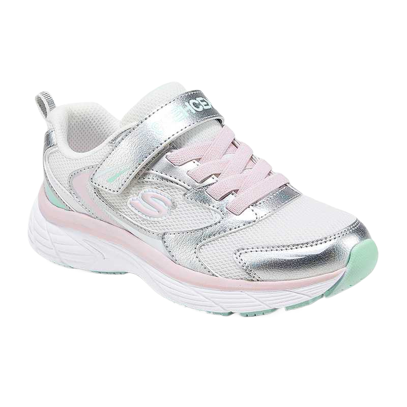 Skechers Kids Детские беговые кроссовки Skechers Girls Ivory — фото 4