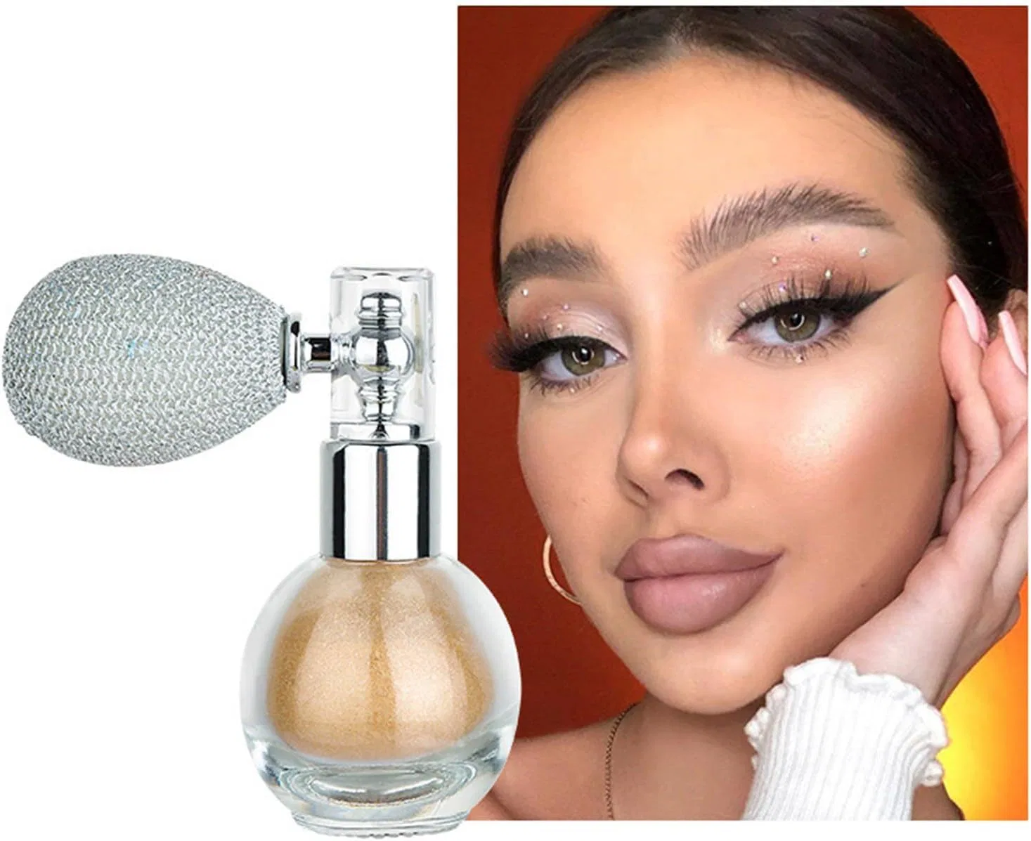 Шиммер-спрей для тела и лица High Gloss, MHADBKH