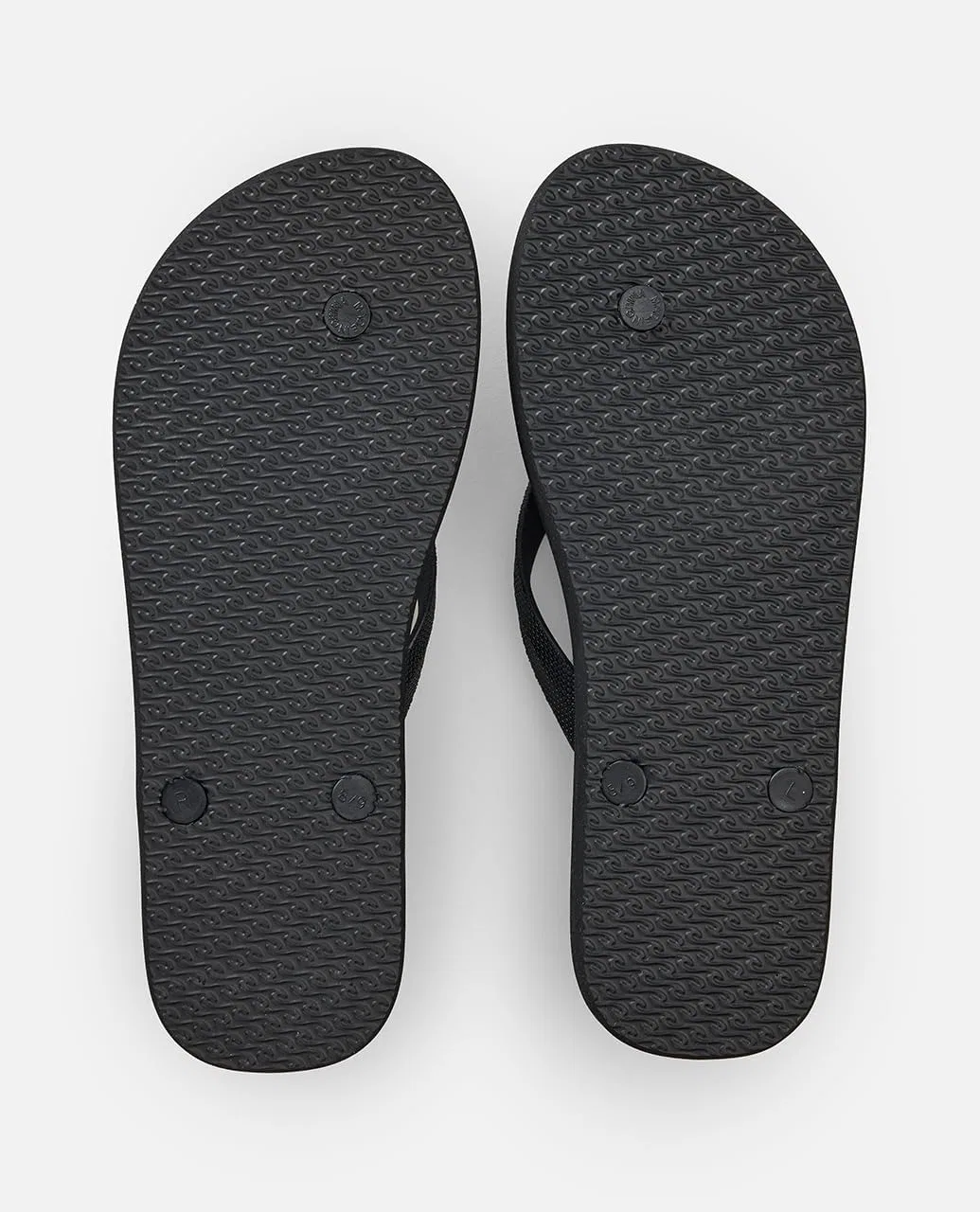 Сандалии с изображением Icons of Surf Rip Curl, черный с оранжевым — фото 3