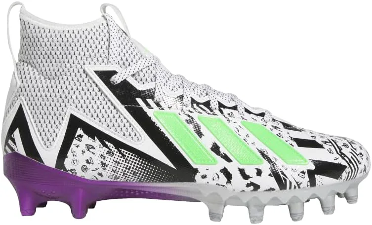 Футбольные бутсы Adidas Mens Freak 23 для игры в линию Name ‎Adidas, белый/зеленый — фото 3