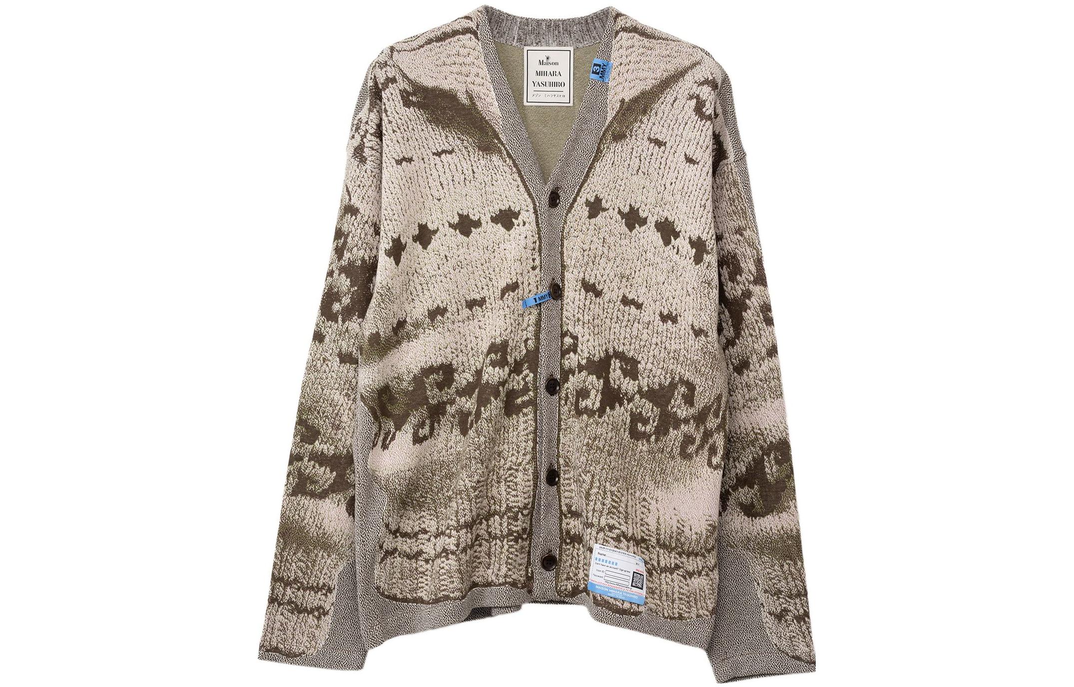 

Maison Mihara Yasuhiro Трикотаж мужской коричневый Moderate