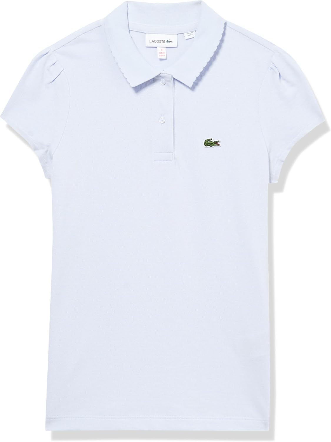 

Lacoste Girls Classic Short Sleeve Piqué Polo Shirt, Phoenix Blue