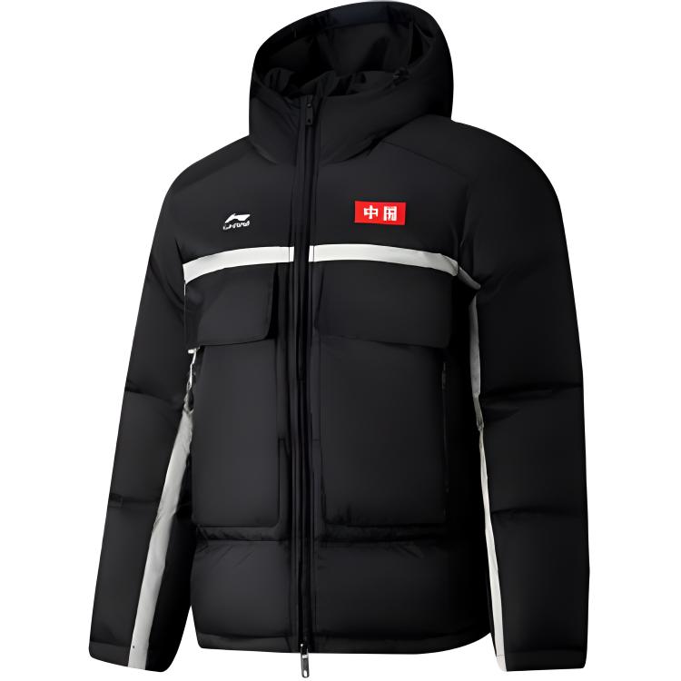 

LINING Куртка пуховая мужская черная Sports Life Collection, Black