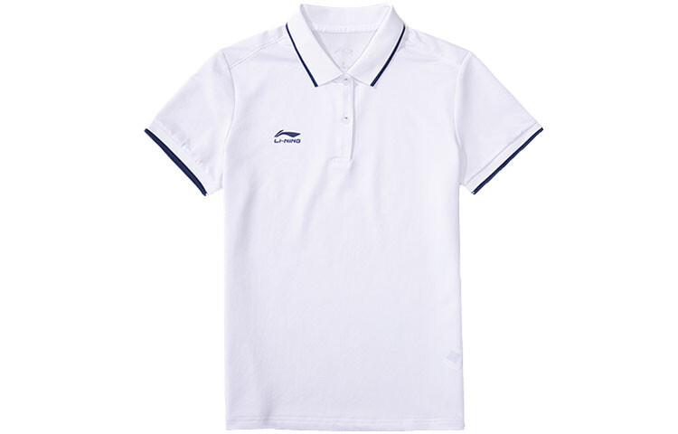 

Рубашка поло женская белая Lining