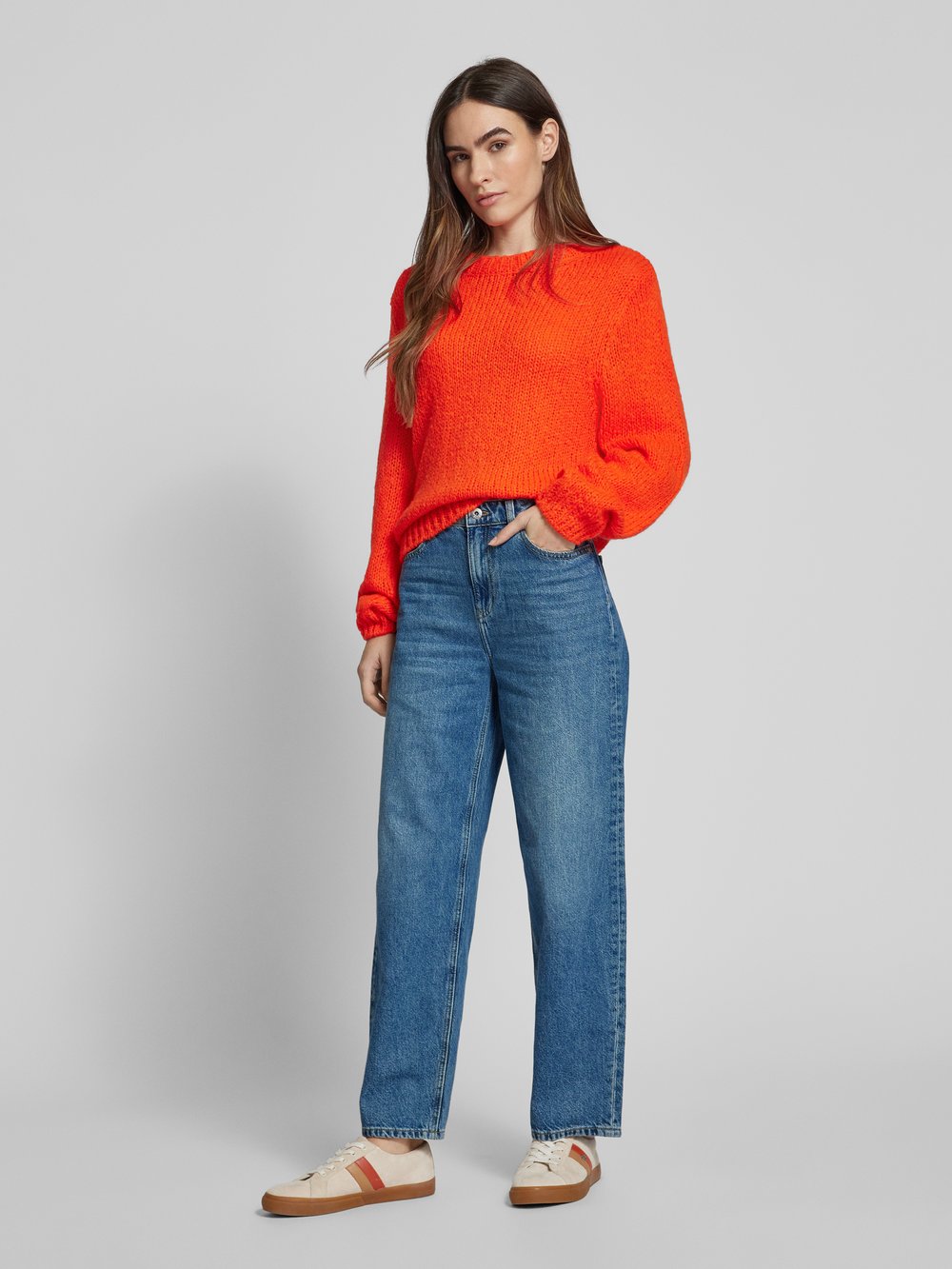 

Джинсы свободного кроя с пятью карманами Jake*s Casual