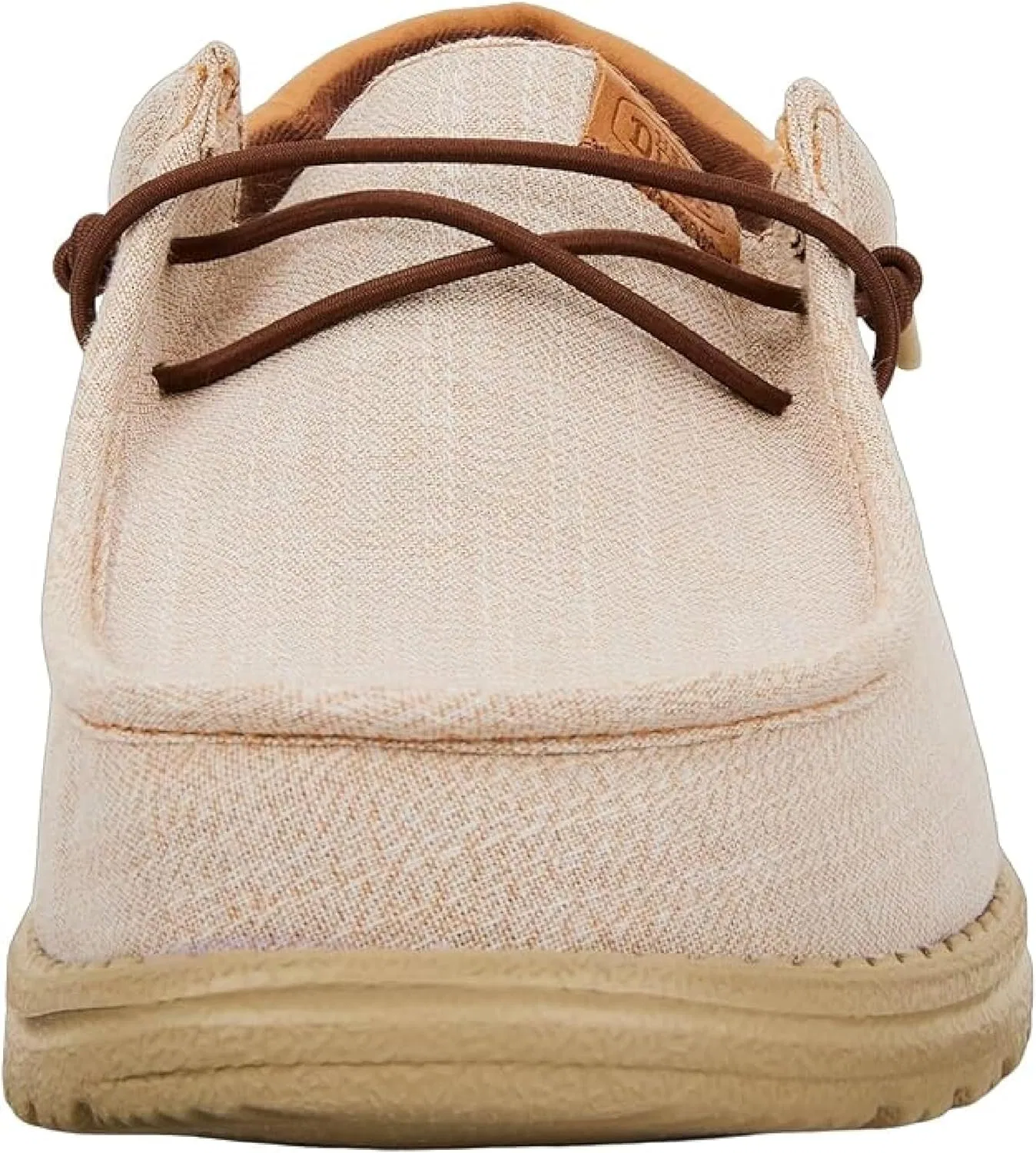 HEYDUDE - Мужские слипоны Wally Funk Nylon Craft в стиле мокасин, Tobacco Brown — фото 2