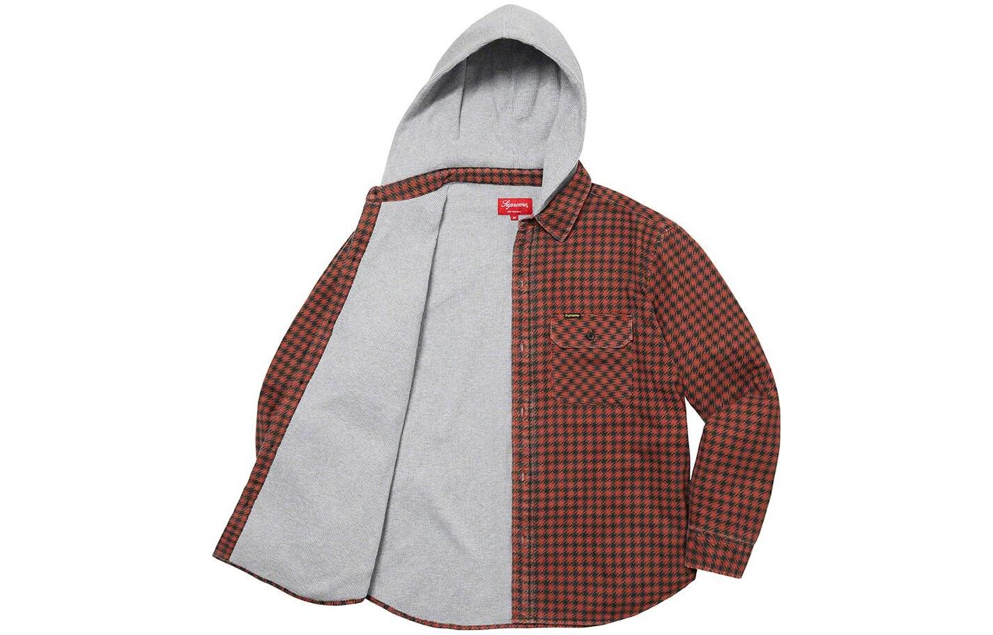 Рубашка Supreme Houndstooth, синий — фото 2