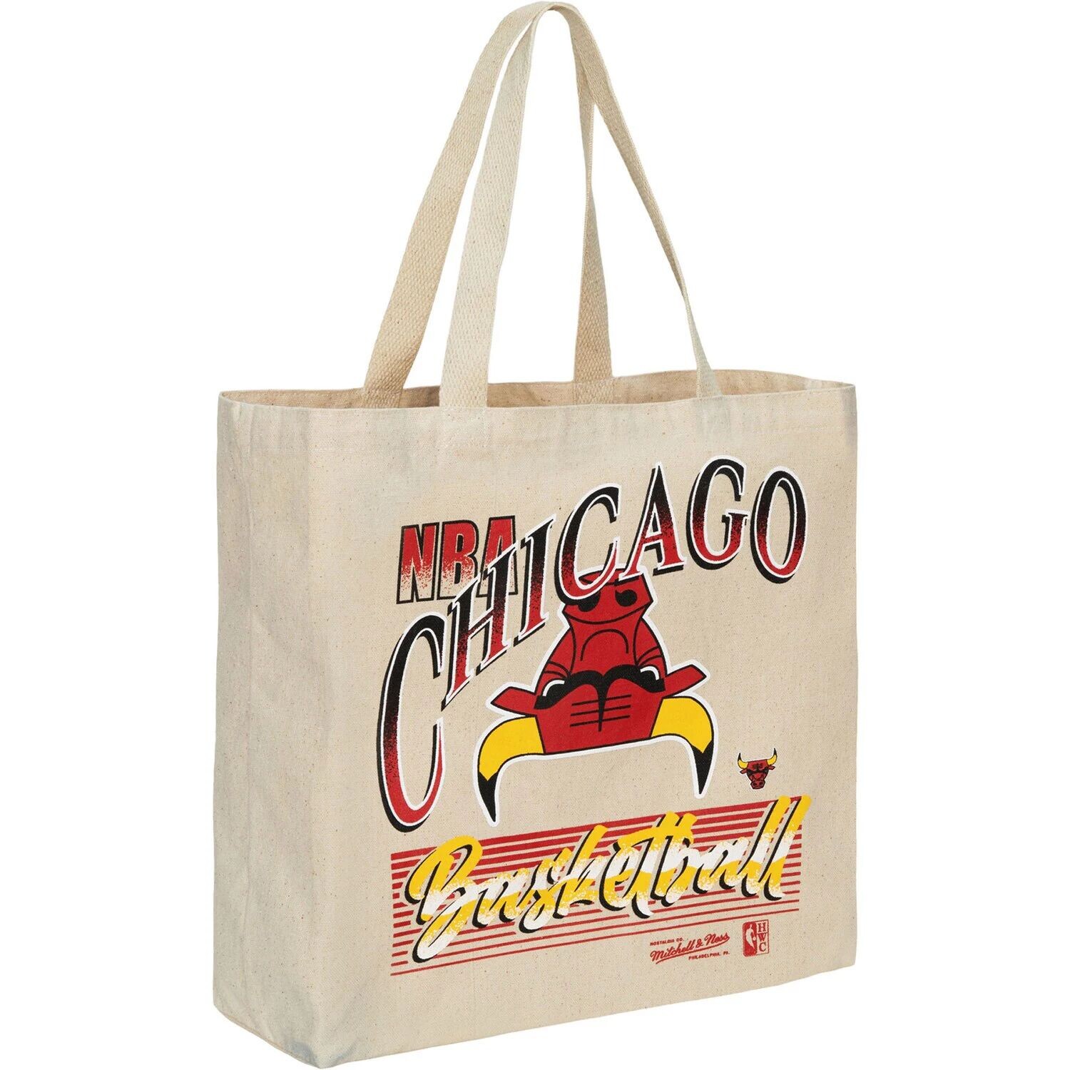 

Женская большая сумка с графическим принтом Mitchell & Ness Chicago Bulls