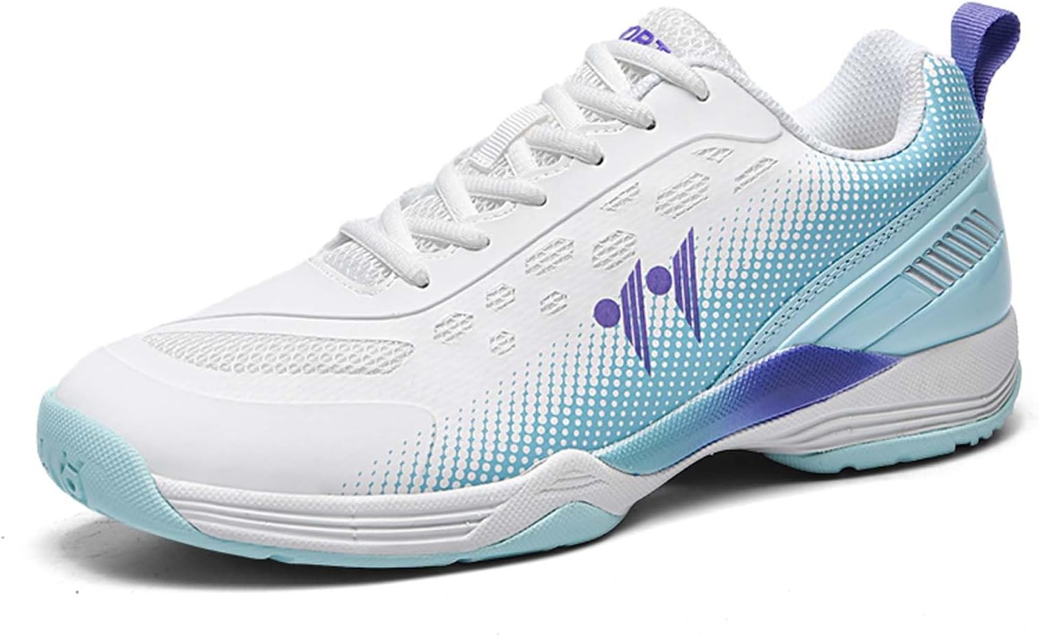 

Мужские Бадминтонные Кроссовки Нескользящие Дышащие для Зала Высокопроизводительные для Бадминтона, Волейбола и Сквоша Missletty, белый