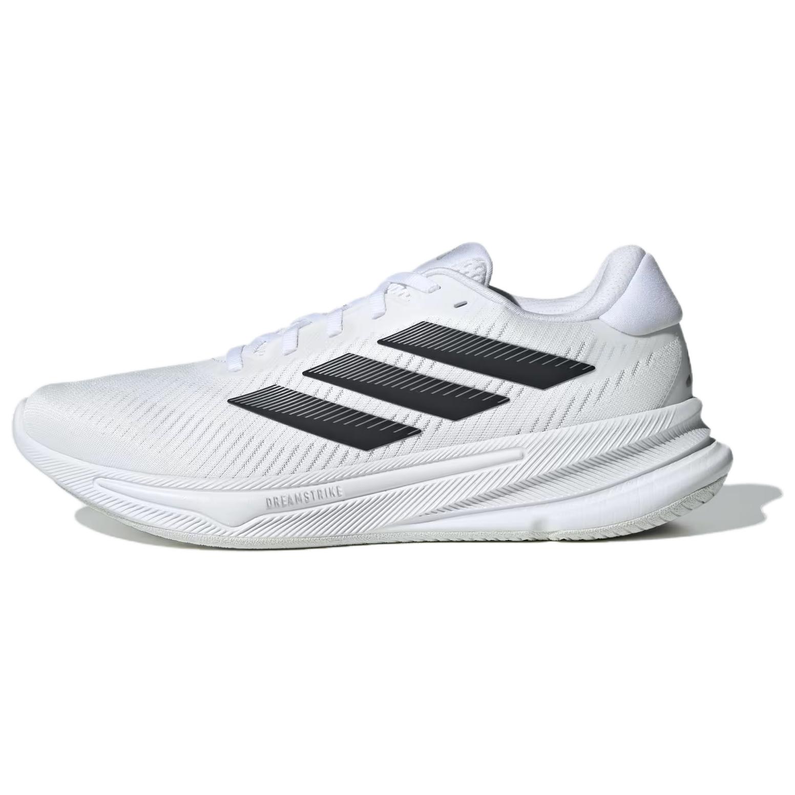

Adidas Кроссовки для бега Supernova Ease Anti Slip, износостойкие, низкие, мужские, белые, черные