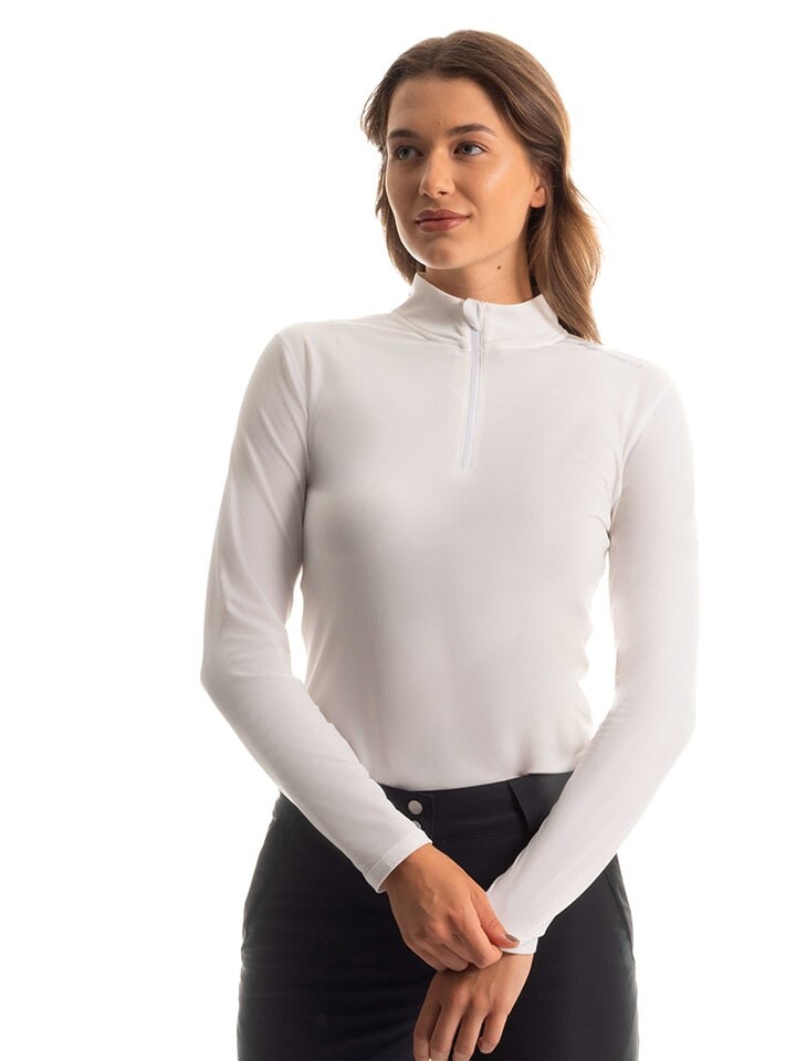 

Лонгслив Fischer Funktionsshirt, белый
