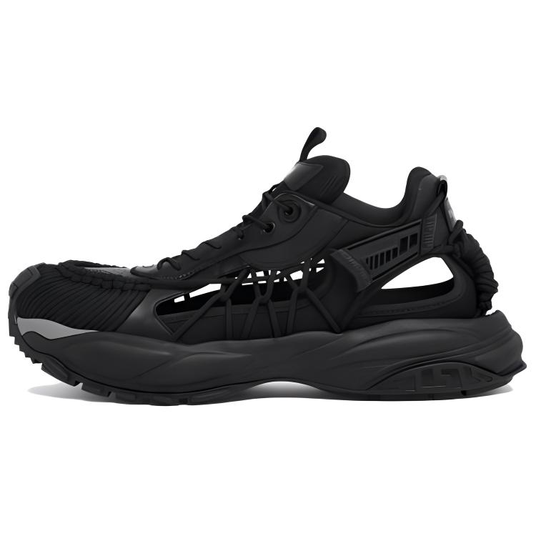 

Мужские черные кожаные кеды Mercury Low Top VERSACE