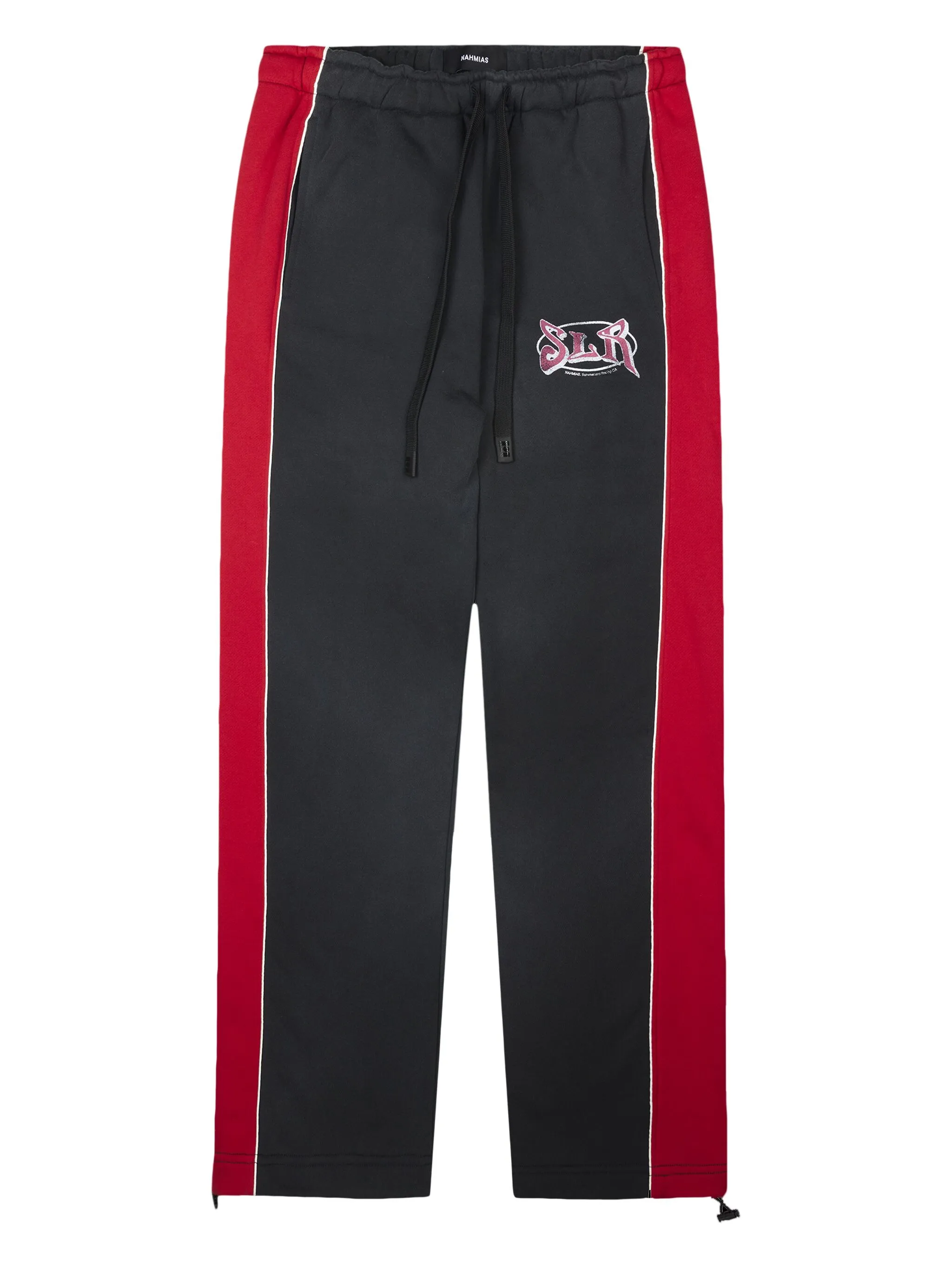 

Широкие спортивные брюки в полоску Nahmias, черный