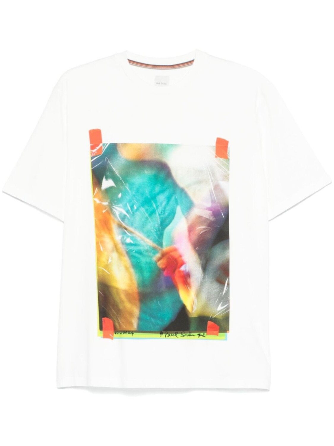 

Paul Smith футболка с фотопринтом, белый