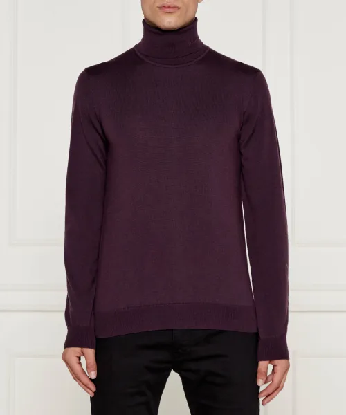 

Шерстяная водолазка San Thomas-M Regular fit Hugo, фиолетовый