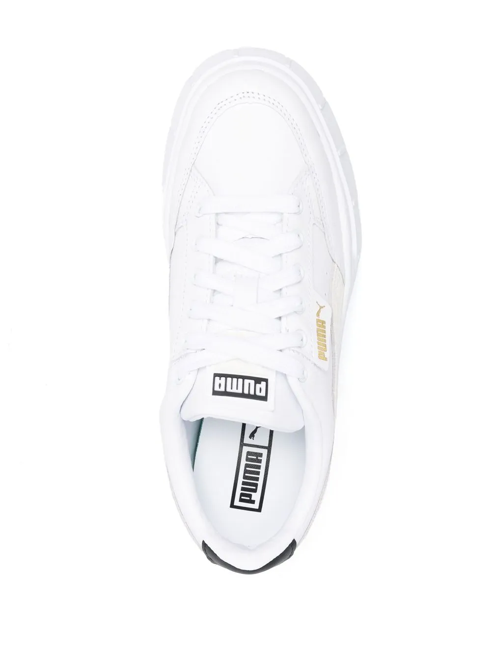 Массивные кроссовки на шнуровке PUMA, белый — фото 4