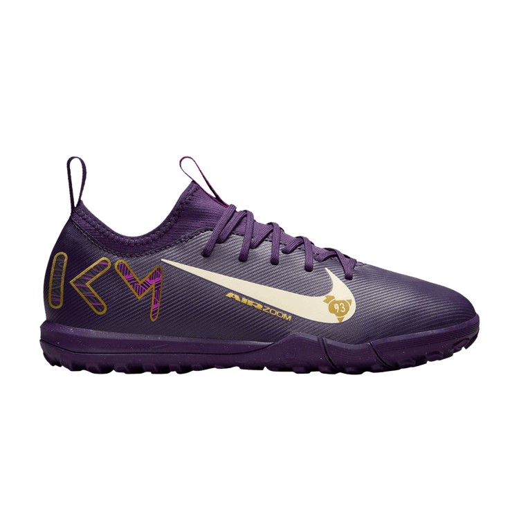 

Кроссовки Kylian Mbappé x Zoom Mercurial Vapor 16 Academy TF GS 'Grand Purple', фиолетовый
